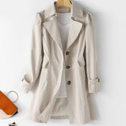 Women Trench Coat | Button Closure