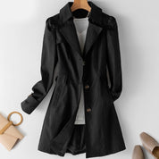 Women Trench Coat | Button Closure