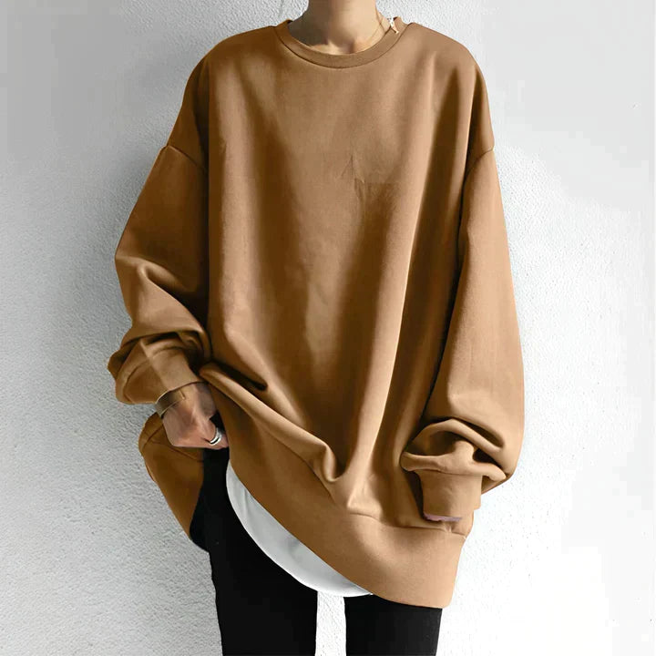 Women Oversized Sweatshirt | Long Sleeve Pullover