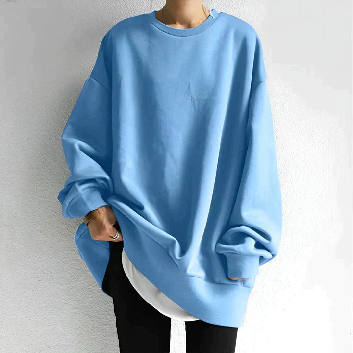 Women Oversized Sweatshirt | Long Sleeve Pullover