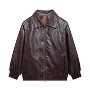 Women Oversized Zip Jacket | Contrast Stitch