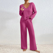 Women Two Piece Loungewear | Ribbed Lounge Set