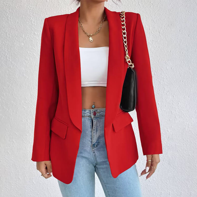 Women Blazer Jacket | Long Sleeve Blazer