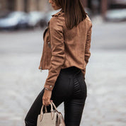 Women Cropped Jacket | Zipped Front